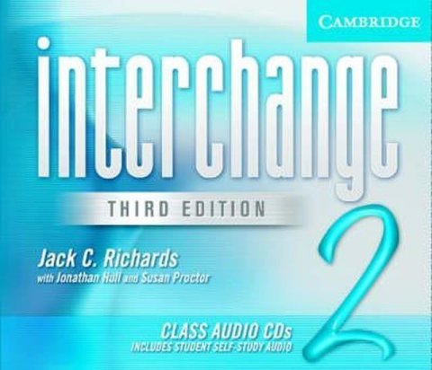 Richards Jack C.: Interchange 2 CDs (4), 3rd edition