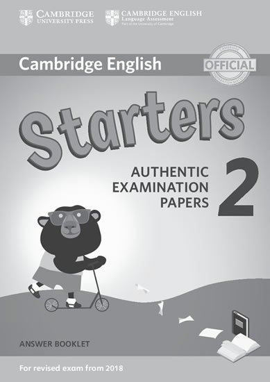neuveden: Cambridge English Young Learners 2 for Revised Exam from 2018 Starters Answ