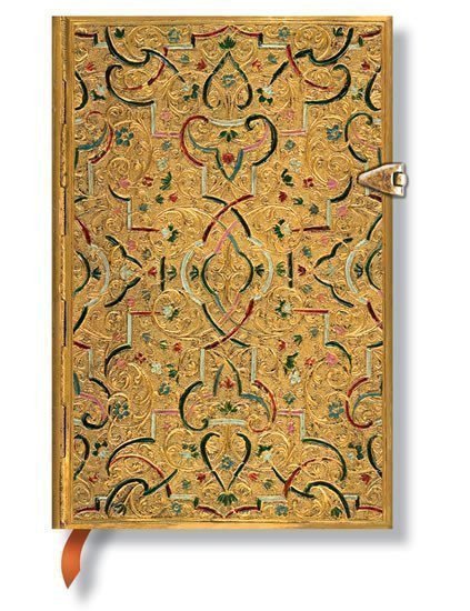 neuveden: Zápisník - Gold Inlay Mini 100x140 Unlined