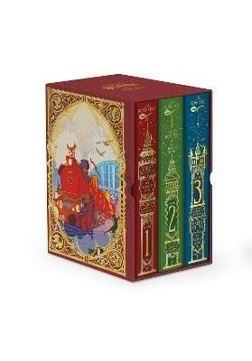 Rowlingová Joanne Kathleen: Harry Potter 1-3 Box Set: MinaLima Edition Rowlingová Joanne Kathleen: Harry Potter 1-3 Box Set: MinaLima Edition