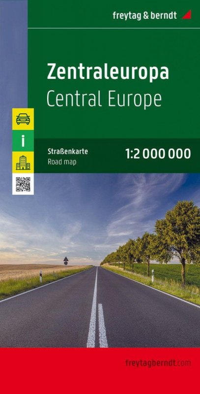 neuveden: Evropa střední 1:2 000 000 / automapa