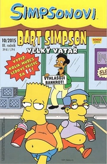 neuveden: Simpsonovi - Bart Simpson 10/2015 Velký vatař