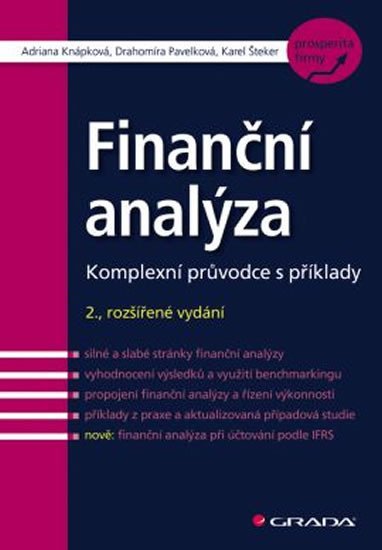 Knápková Adriana: Finanční analýza - Komplexní průvodce s příklady