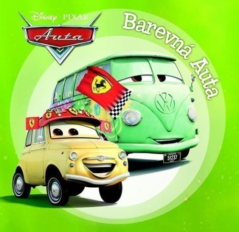 Disney Walt: Auta - Barevná auta - leporelo