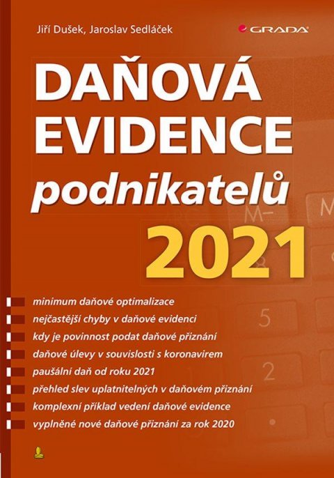 Dušek Jiří: Daňová evidence podnikatelů 2021