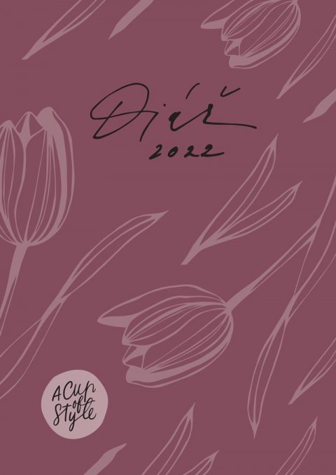 Ehrenbergerová Lucie: A Cup of Style - Diář 2022 (A5)