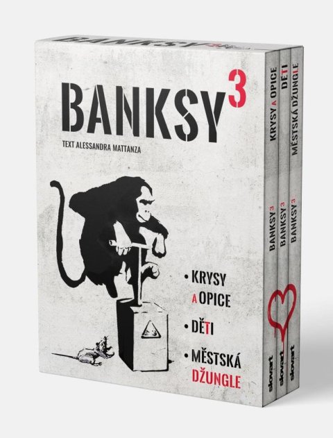 Mattanzaová Alessandra: Banksy - Krysy a opice, Děti, Městská džungle Mattanzaová Alessandra: Banksy - Krysy a opice, Děti, Městská džungle