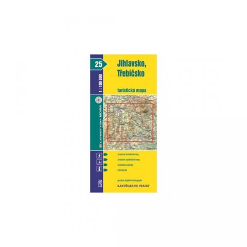 neuveden: 1:100T (25)-Jihlavsko,Třebíčsko (turistická mapa) neuveden: 1:100T (25)-Jihlavsko,Třebíčsko (turistická mapa)