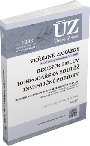 neuveden: ÚZ 1633 Veřejné zakázky, Ochrana hospodářské soutěže, Veřejná podpora, Inve