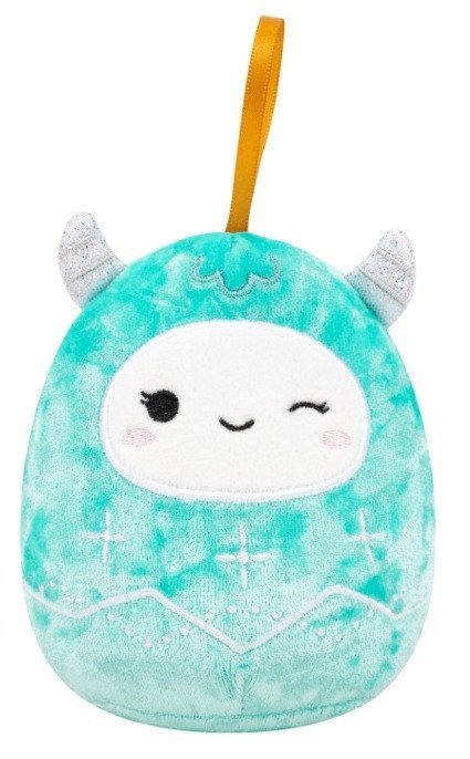 neuveden: Squishmallows Vánoční ozdoba Yetti - Yollie 10 cm