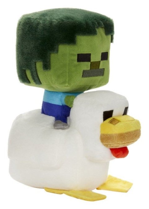 : Minecraft Plyšák - Zombie Chicken Jockey 20 cm