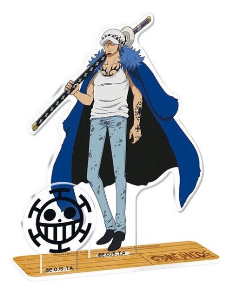 -: One Piece 2D akrylová figurka Law