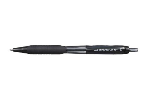 neuveden: UNI Jetstream inkoustový roller 0,5 mm / černý