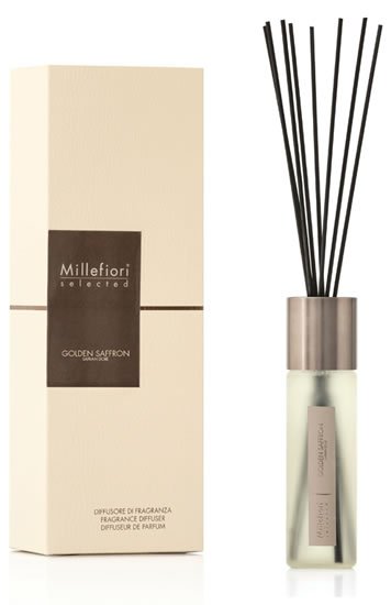 neuveden: Millefiori Selected Golden Saffron / difuzér 100ml