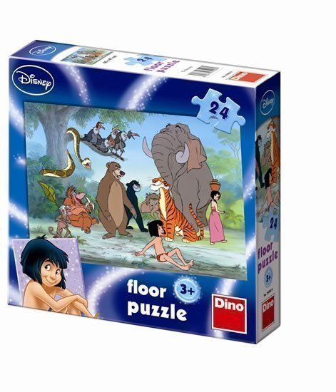 neuveden: Kniha Džunglí - Maxi puzzle 24 dílků