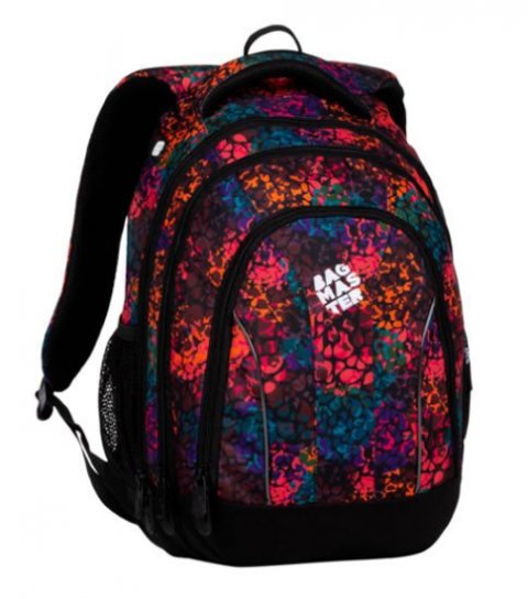 neuveden: Bagmaster Městský batoh SUPERNOVA 20 A ORANGE/RED/TURQUOISE