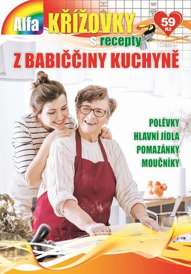 neuveden: Křížovky s recepty 4/2018 - Z babiččiny kuchyně