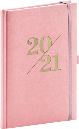 neuveden: Diář 2021: Vivella Fun - růžový - týdenní, 15 × 21 cm