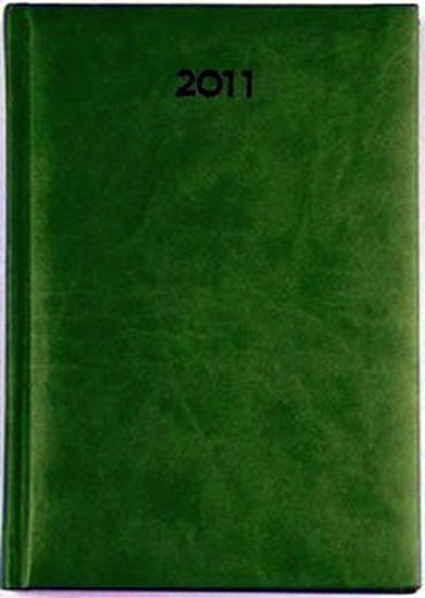 neuveden: Diář 2011 Print denní A5 - zelená