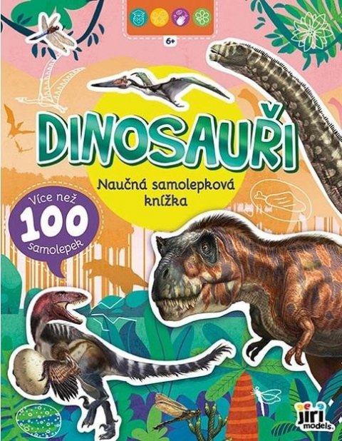 neuveden: Naučná samolepková knížka Dinosauři