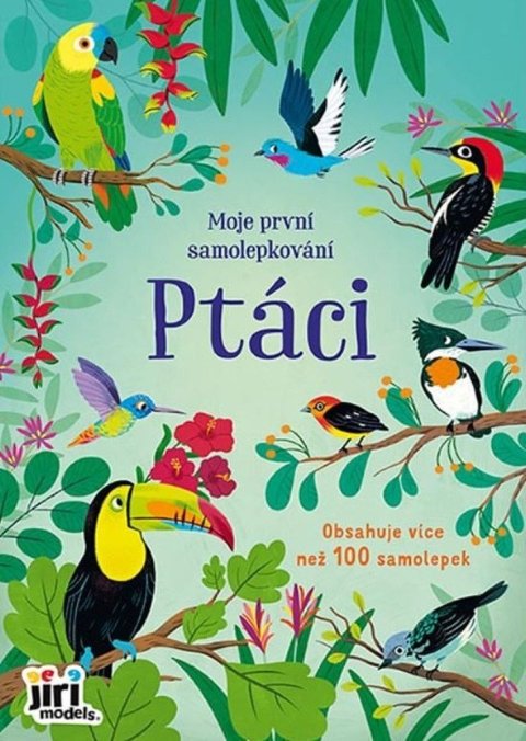 neuveden: Moje první samolepkování Ptáci