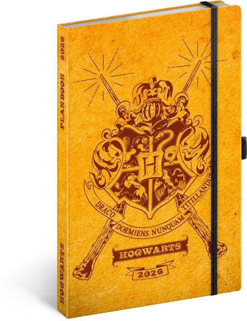 neuveden: Diář 2026: Planbook - Harry Potter/Bradavice, 13 x 21 cm