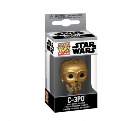 neuveden: Funko POP Keychain: Star Wars - C-3PO (klíčenka)