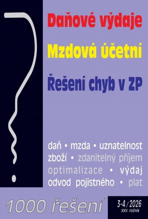 kolektiv autorů: 1000 řešení 3-4/2026