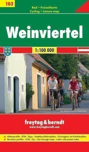 neuveden: Weinviertel 1:100 000 - cyklomapa 103