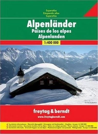 neuveden: ALP SP Alpské státy 1:400 000 / autoatlas neuveden: ALP SP Alpské státy 1:400 000 / autoatlas