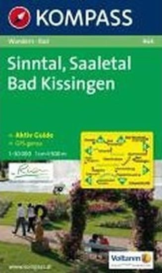 neuveden: Sinntal,Saaletal,Bad Kissingen 464 / 1:50T NKOM
