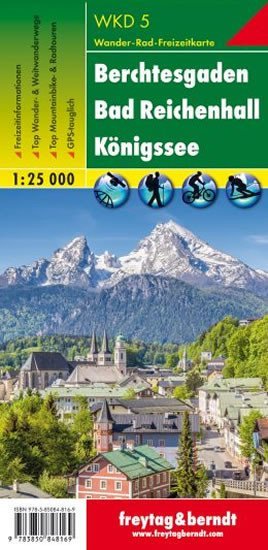 neuveden: WKD 5 Berchtesgardenner Land 1:25 000 / turistická mapa neuveden: WKD 5 Berchtesgardenner Land 1:25 000 / turistická mapa