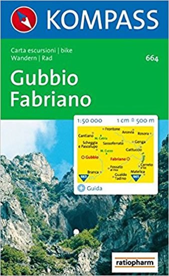neuveden: Gubbio,Fabriano 664 / 1:50T NKOM