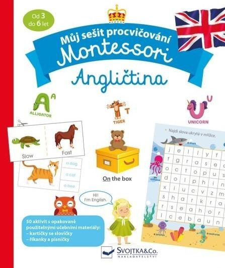 Barusseau Lydie: Můj sešit procvičování Montessori Angličtina