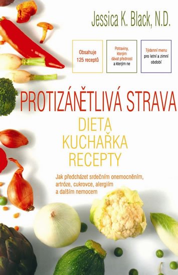 Black Jessica K.: Protizánětlivá strava – Dieta, kuchařka, recepty