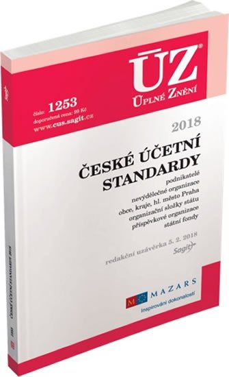neuveden: ÚZ 1253 České účetní standardy 2018