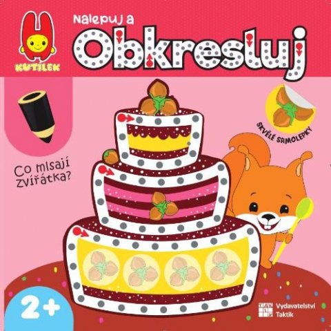 neuveden: Co mlsají zvířátka? - Nalepuj a obkresluj