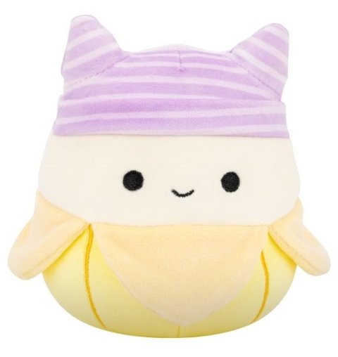 neuveden: Squishmallows Banán s čepicí - Junie 13 cm