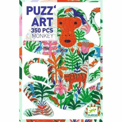 neuveden: DJECO Puzzle Opice - 350 pcs