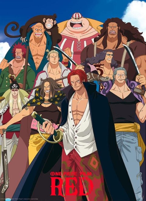 neuveden: One Piece: Red Plakát - Red Hair Pirates 52 x 38 cm