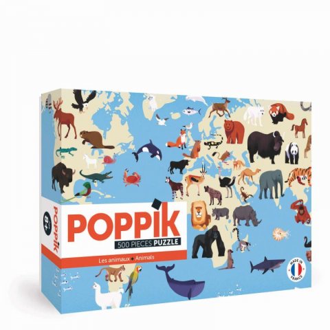 neuveden: Poppik Puzzle - Zvířata/500 dílků