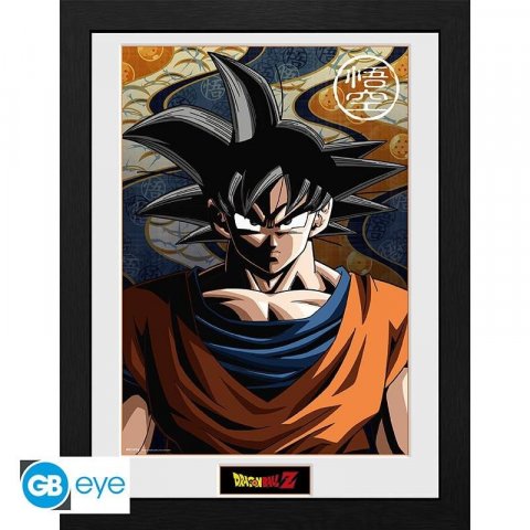 neuveden: Dragon Ball Zarámovaný plakát - Goku
