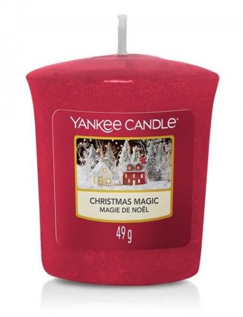neuveden: YANKEE CANDLE Christmas Magic svíčka 49g votivní