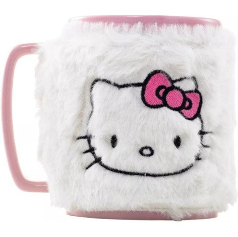 neuveden: Hrnek s návlekem Hello Kitty