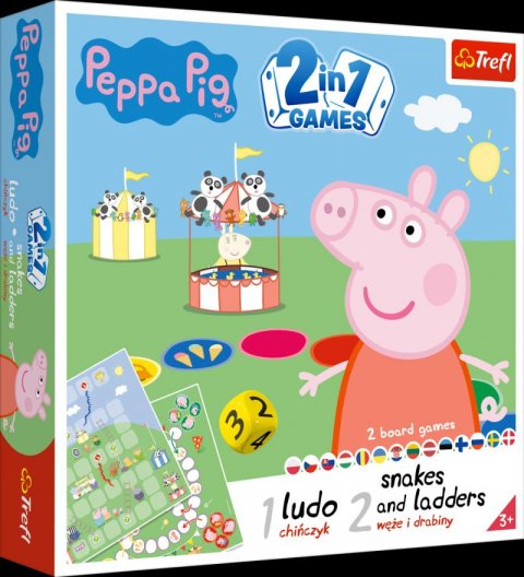 neuveden: Hra: Prasátko Peppa 2v1 / Člověče, nezlob se a Hadi a žebříky