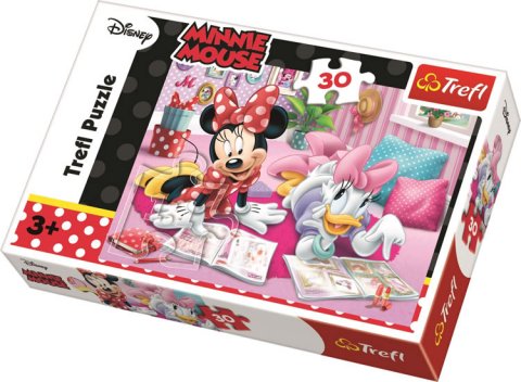 neuveden: Trefl Puzzle Minnie - Nejlepší kamarádky / 30 dílků