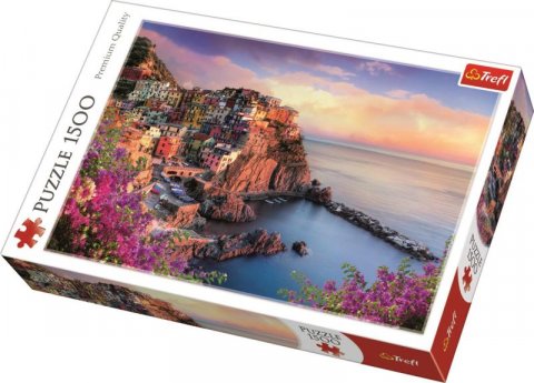 neuveden: Trefl Puzzle Výhled na Manarolu, Itálie / 1500 dílků neuveden: Trefl Puzzle Výhled na Manarolu, Itálie / 1500 dílků