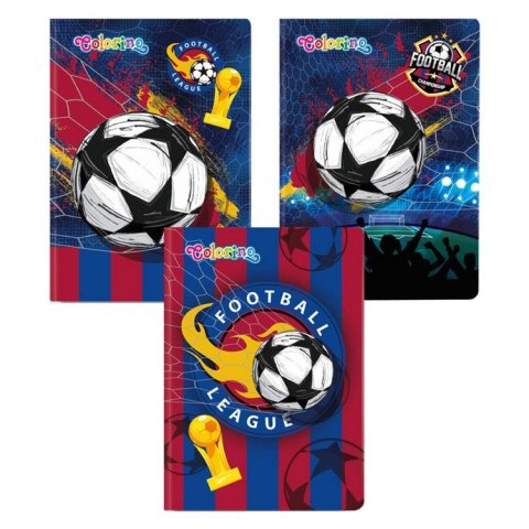 neuveden: Colorino Poznámkový sešit - Fotbal A5 (mix motivů) neuveden: Colorino Poznámkový sešit - Fotbal A5 (mix motivů)