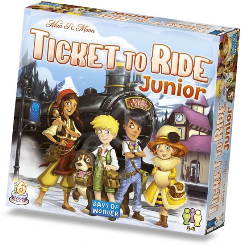 neuveden: Ticket to Ride Junior - Rodinná hra