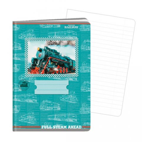 neuveden: Sešit A4, 40 listů, 444 Train